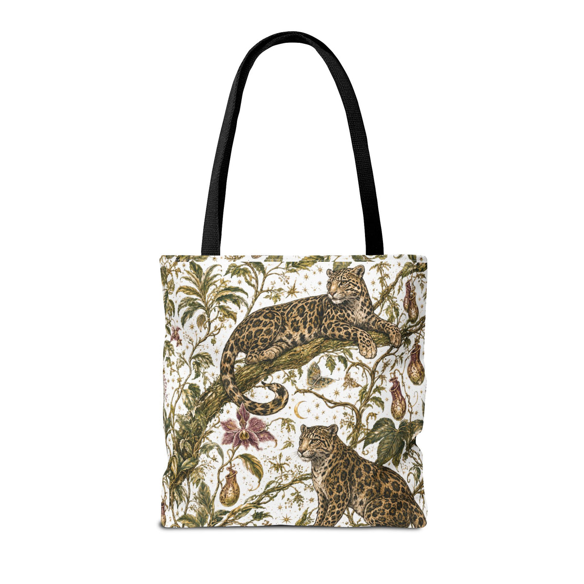Cloud Leopard Reverie Moon Milk Tote Bag
