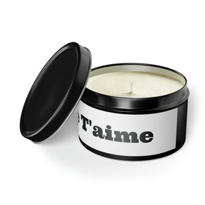 Je T'aime Tin Candle