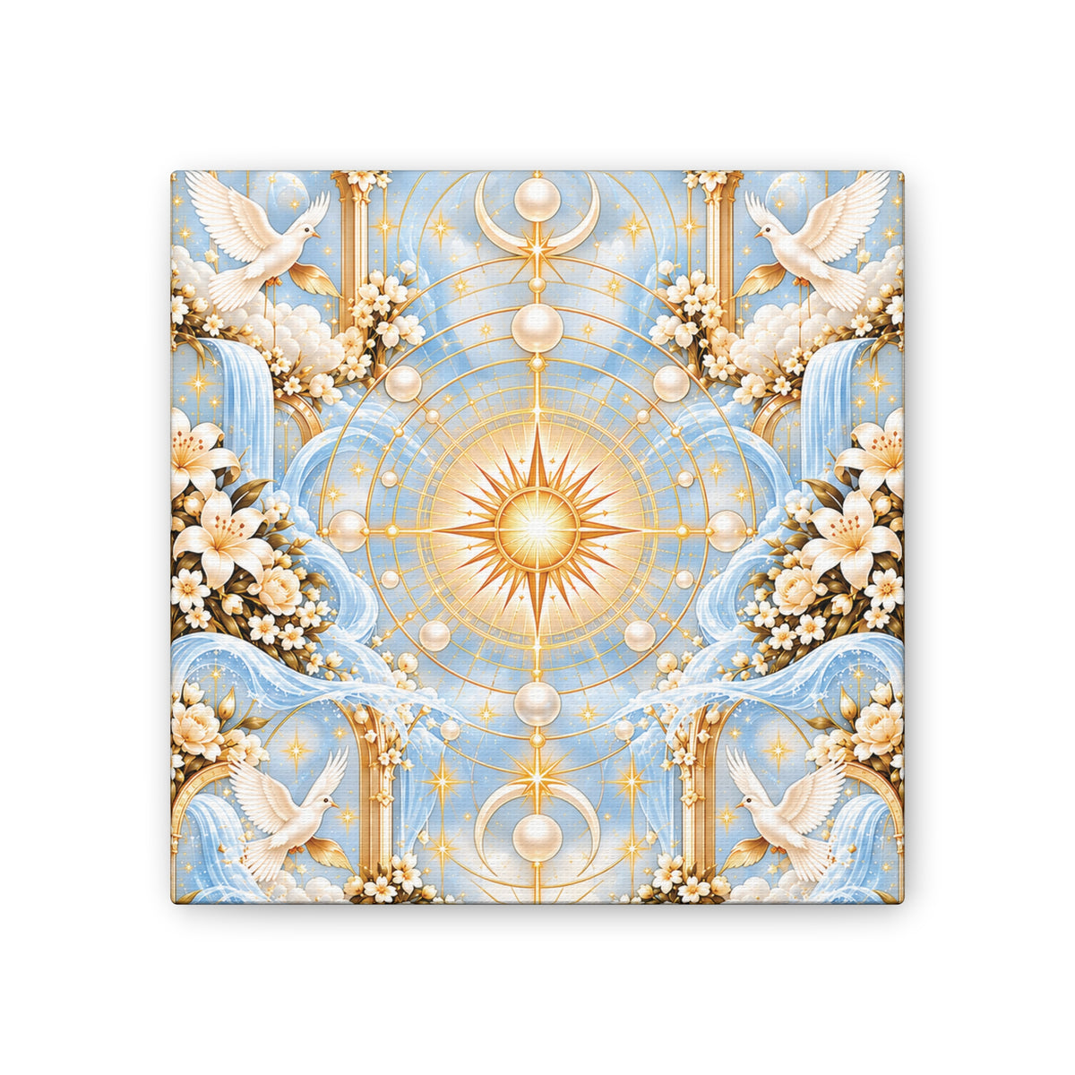 Cosmic Glory Pearl Daybreak 8-inch Canvas