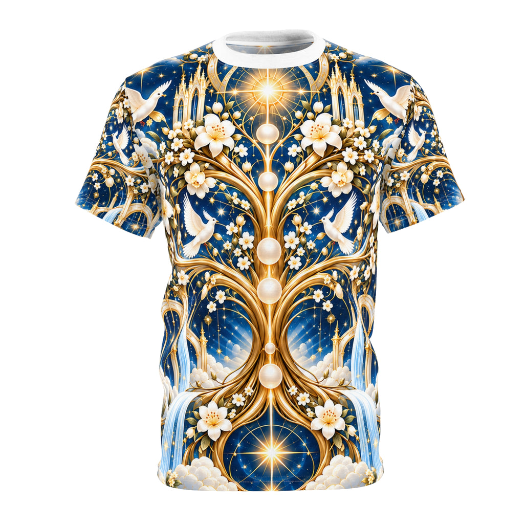 Tree of Heaven Celestial Blue All-over-print T-Shirt