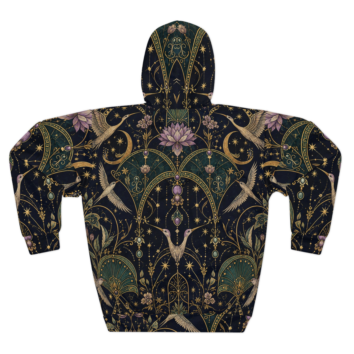 Celestial Aviary Nocturne Pullover Hoodie