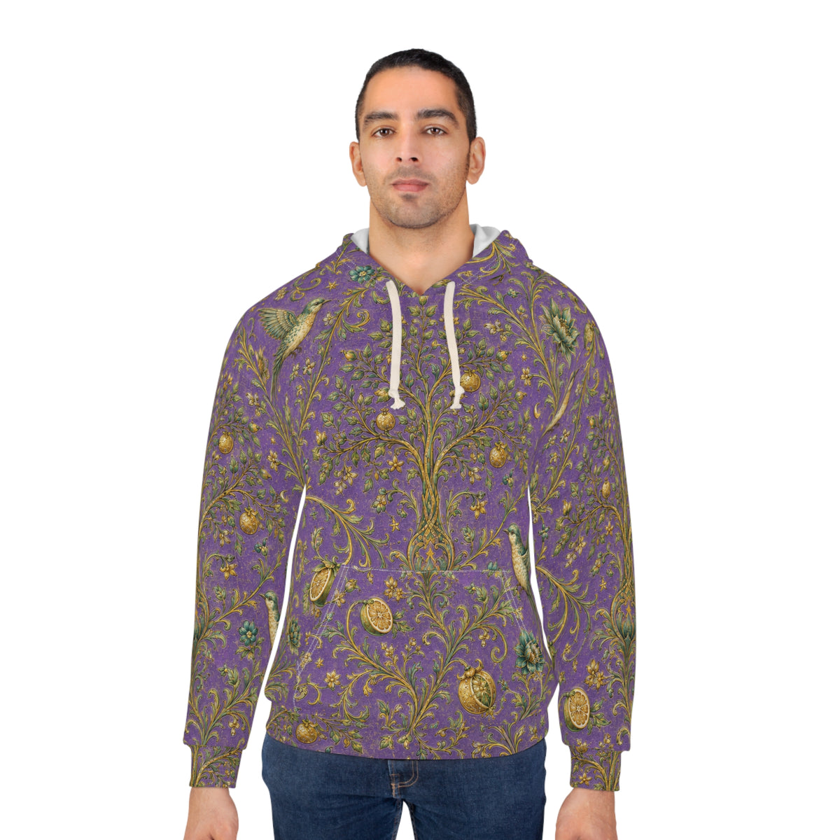Sacred Canopy Amethyst Pullover Hoodie