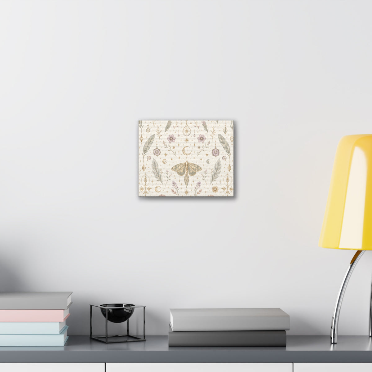 Talisman Moonlight Moon Milk Stretched Canvas
