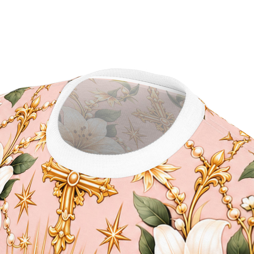 Immaculate Heart Blush Rose All-over-print T-Shirt