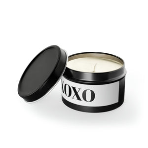 XOXO Tin Candle