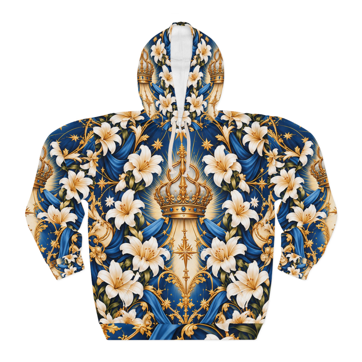 Queen of Heaven Royal Blue Pullover Hoodie