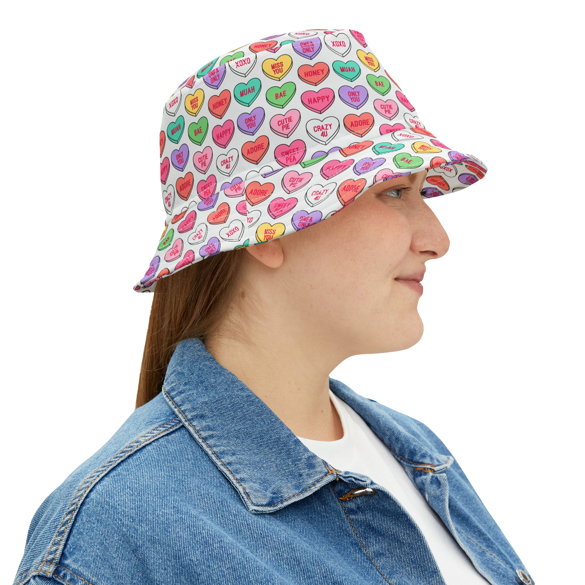 Candy Heart Bucket Hat