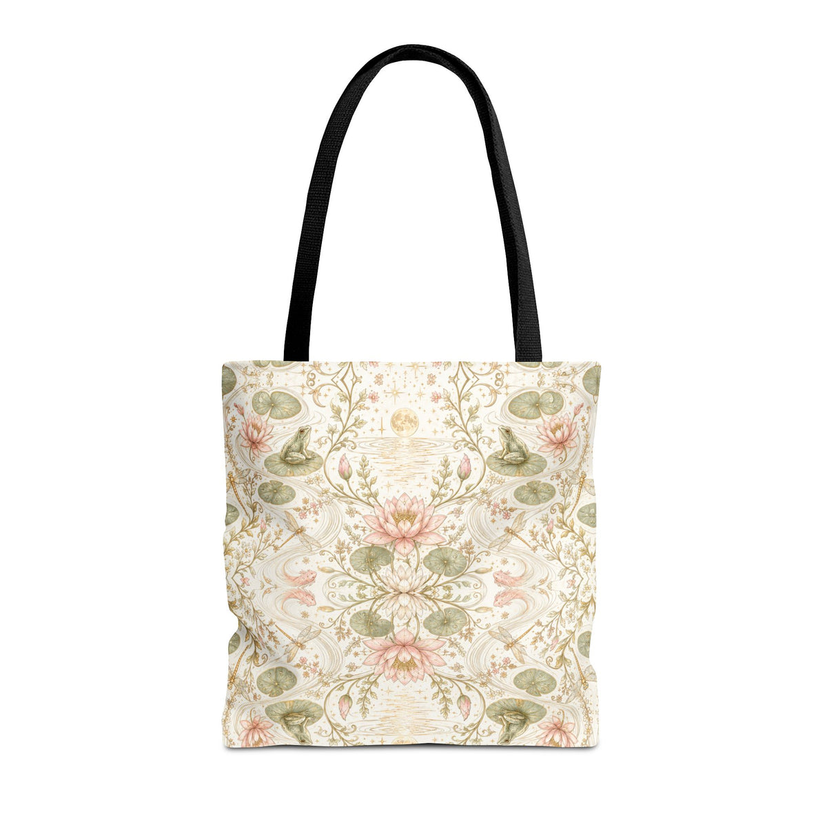 Nymphaea Nocturne Moon Milk Tote Bag