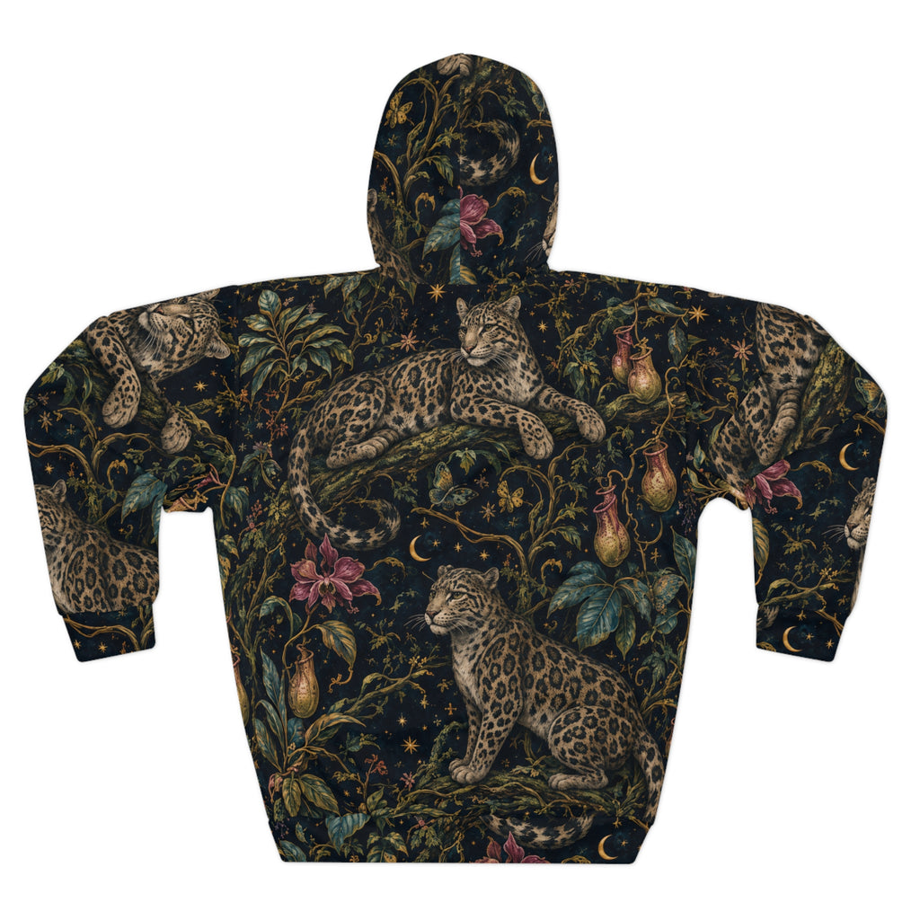 Cloud Leopard Reverie Nocturne Pullover Hoodie