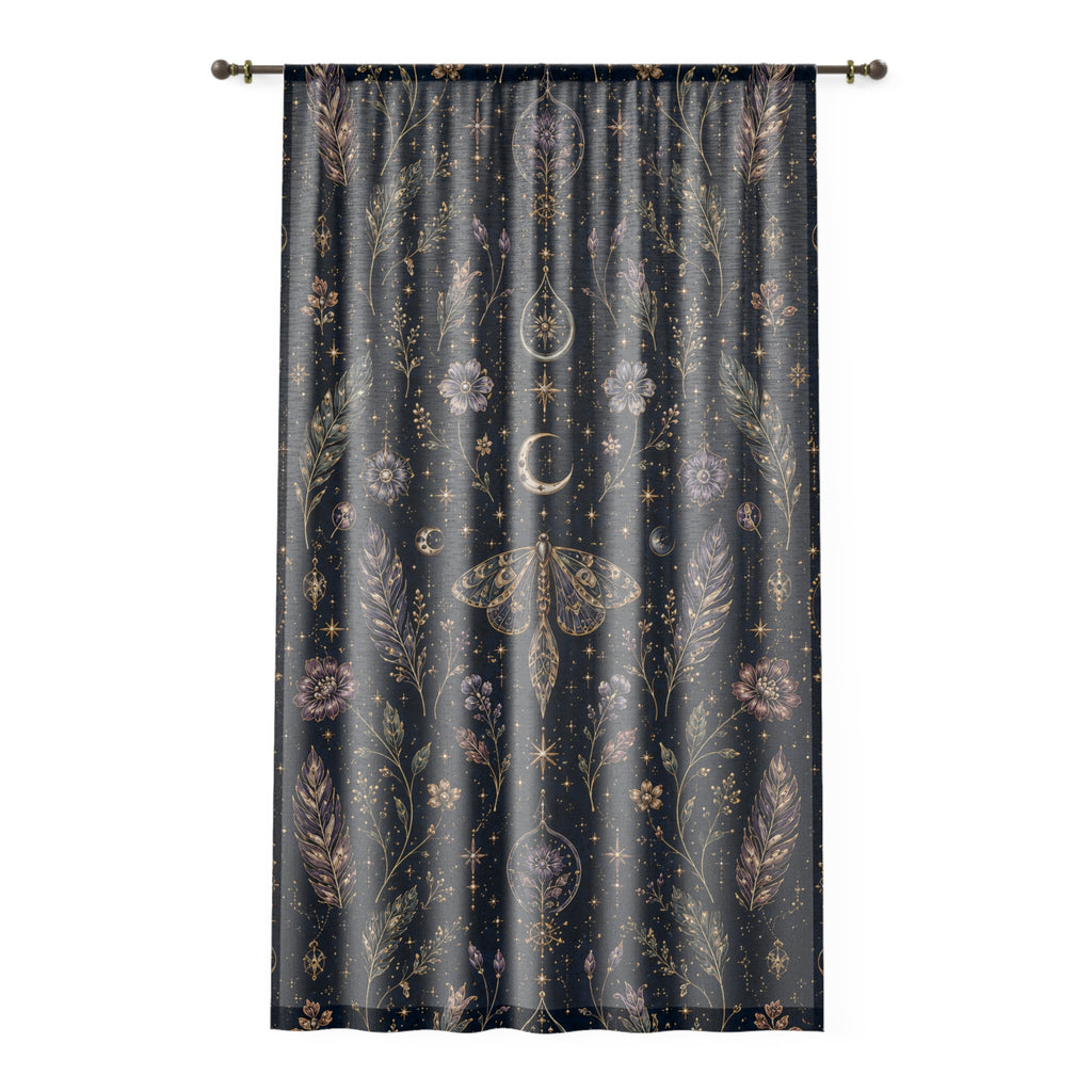 Talisman Moonlight Nocturne Window Curtain