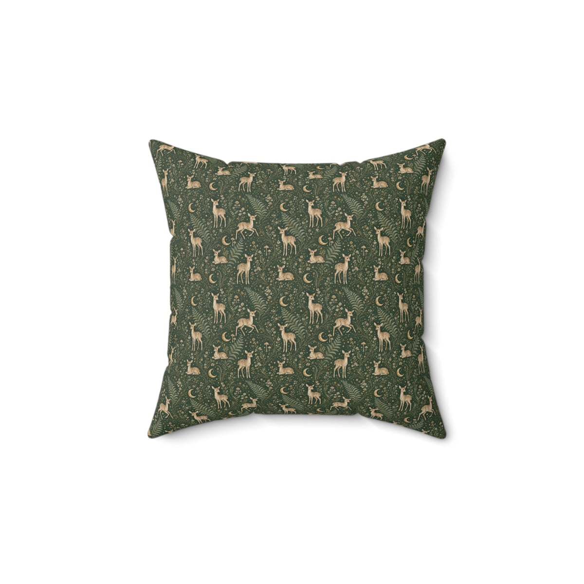Astral Fawn Forest Decorative Pillow