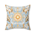 Cosmic Glory Pearl Daybreak Decorative Pillow