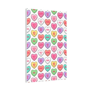 Candy Heart Stretched Canvas