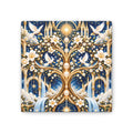 Tree of Heaven Celestial Blue Wrapped Canvas