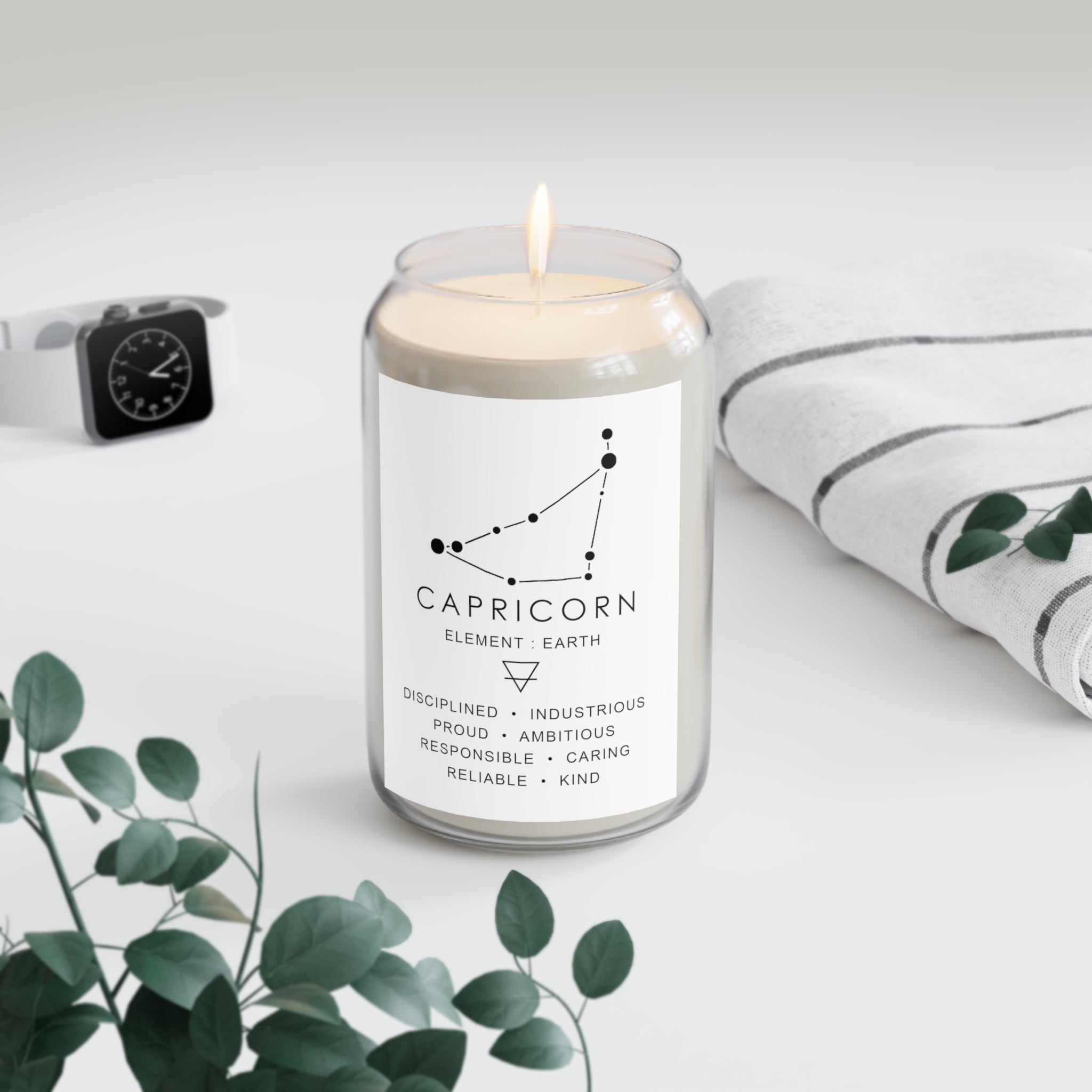 Capricorn Zodiac Luxe Candle