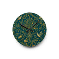 Sacred Canopy Verdigris Acrylic Wall Clock