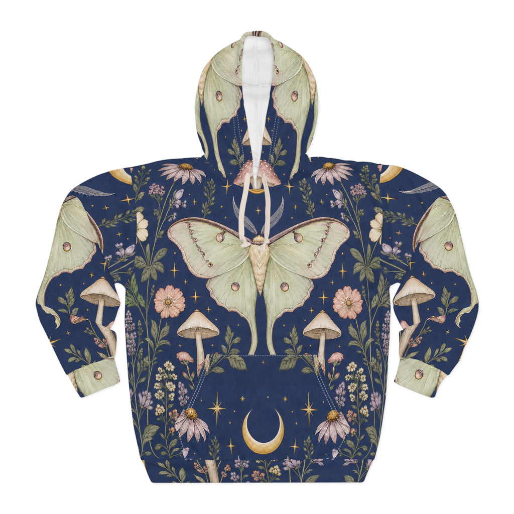 Luna Apothecary Indigo Pullover Hoodie