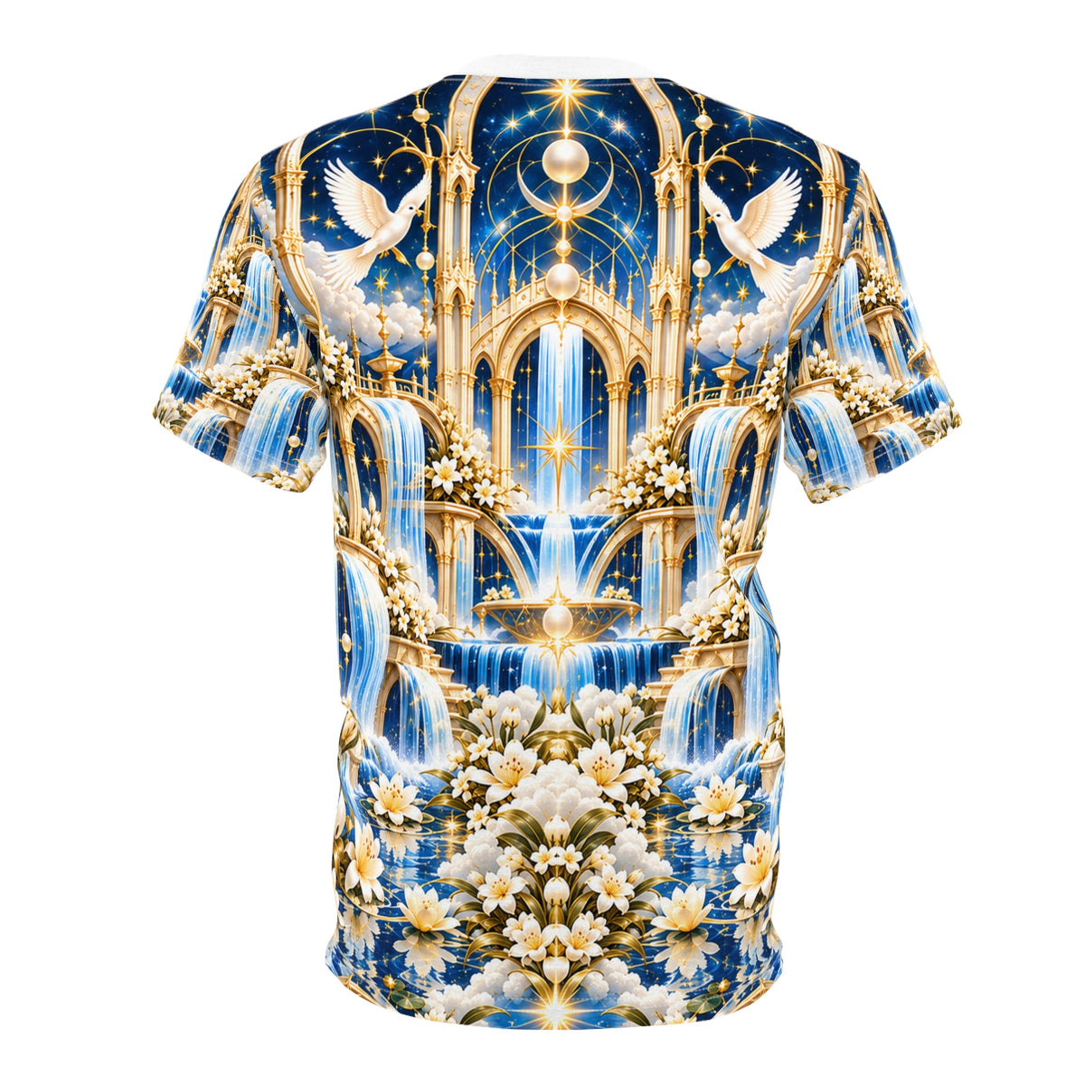 Living Waters Sanctuary Celestial Blue All-over-print T-Shirt