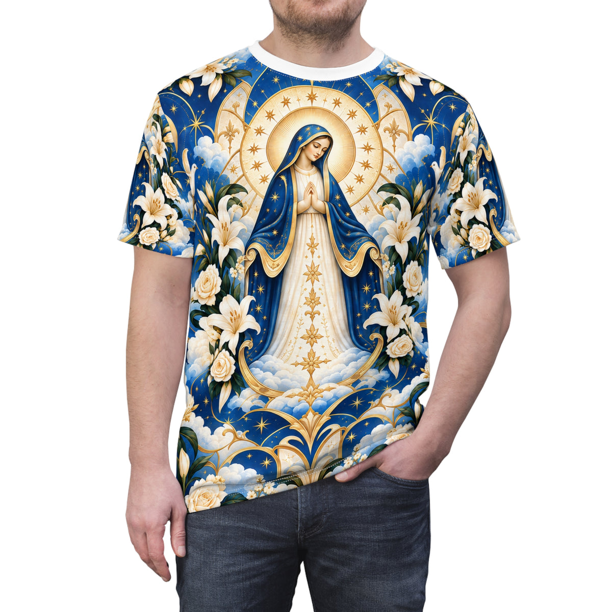 Marian Radiance Marian Blue All-over-print T-Shirt
