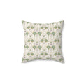 Celestial Aviary Moon Milk Decorative Pillow