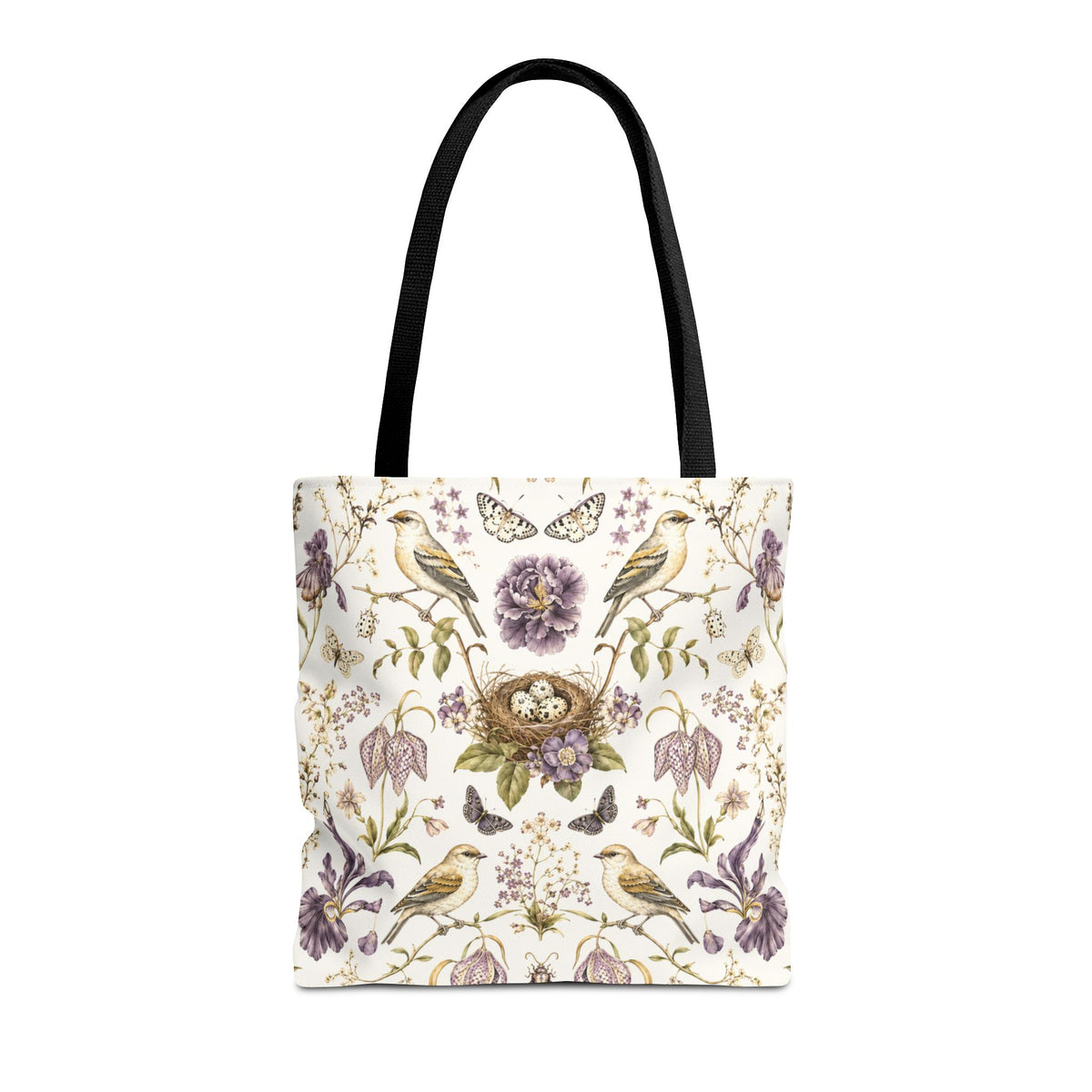 Botanical Bird's Nest Moon Milk Tote Bag