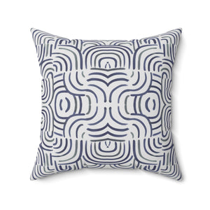 Abstract Geometric Square Pillow