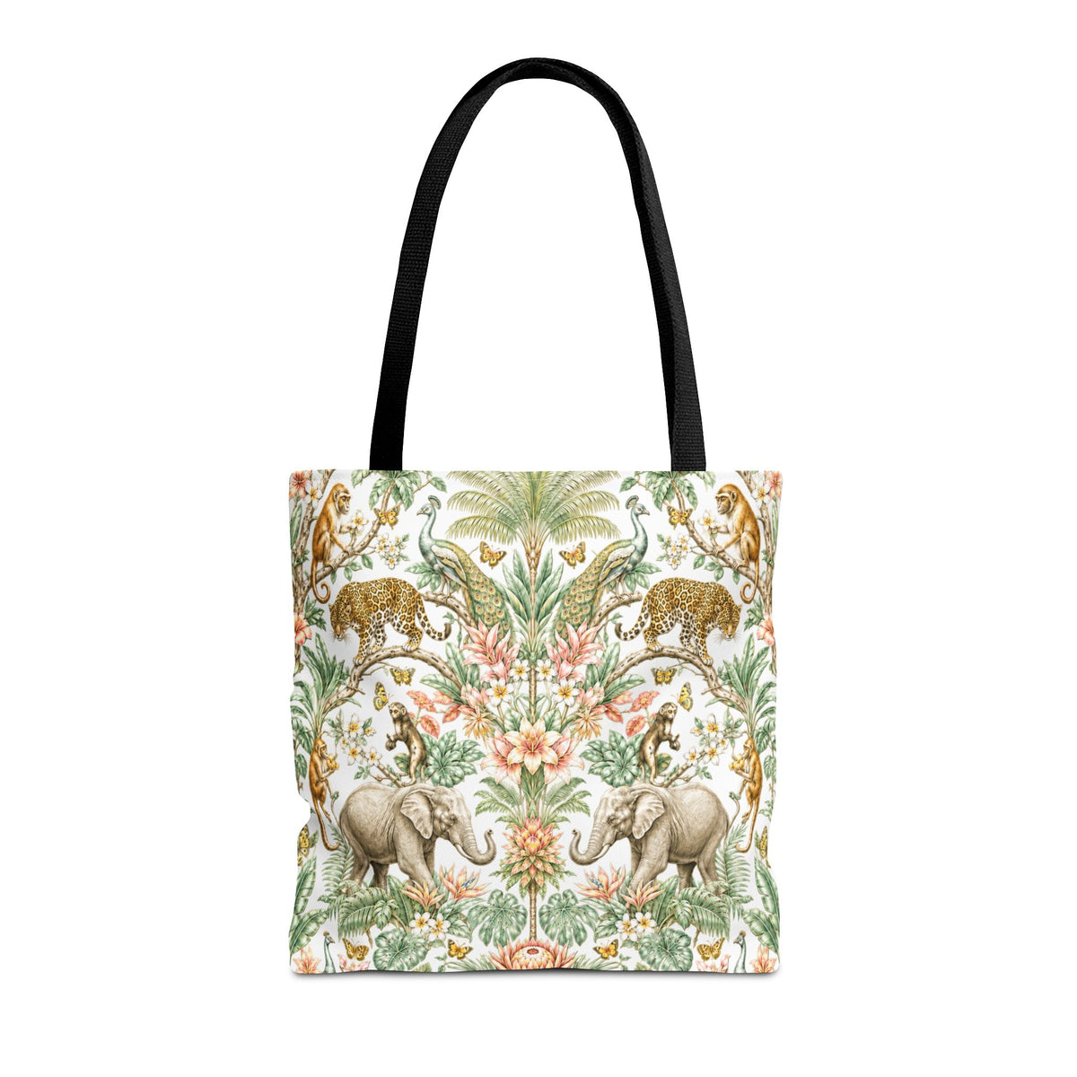 Mystic Jungle Ivory Eden Tote Bag