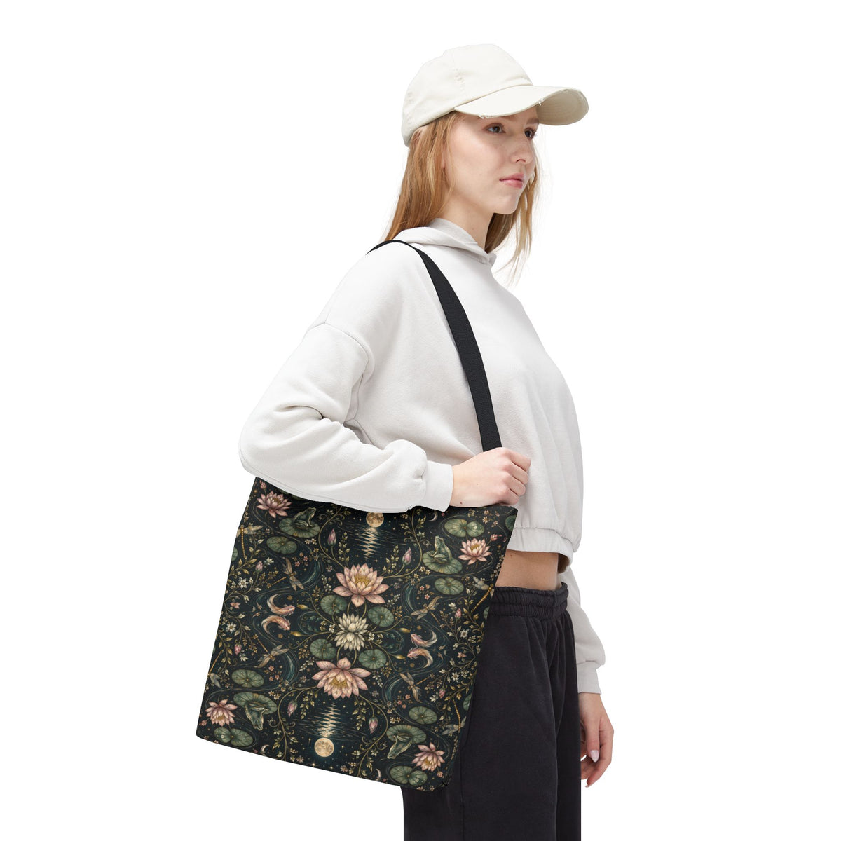 Nymphaea Nocturne Nocturne Tote Bag