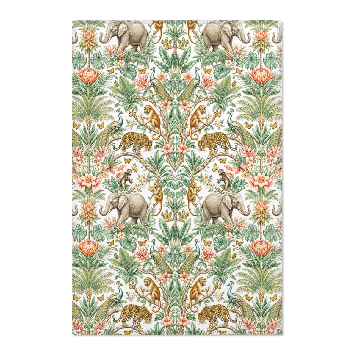 Mystic Jungle Ivory Eden Area Rug