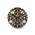 Rosary of Light Sapphire Centered Cross Acrylic Wall Clock