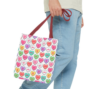 Candy Heart Tote Bag