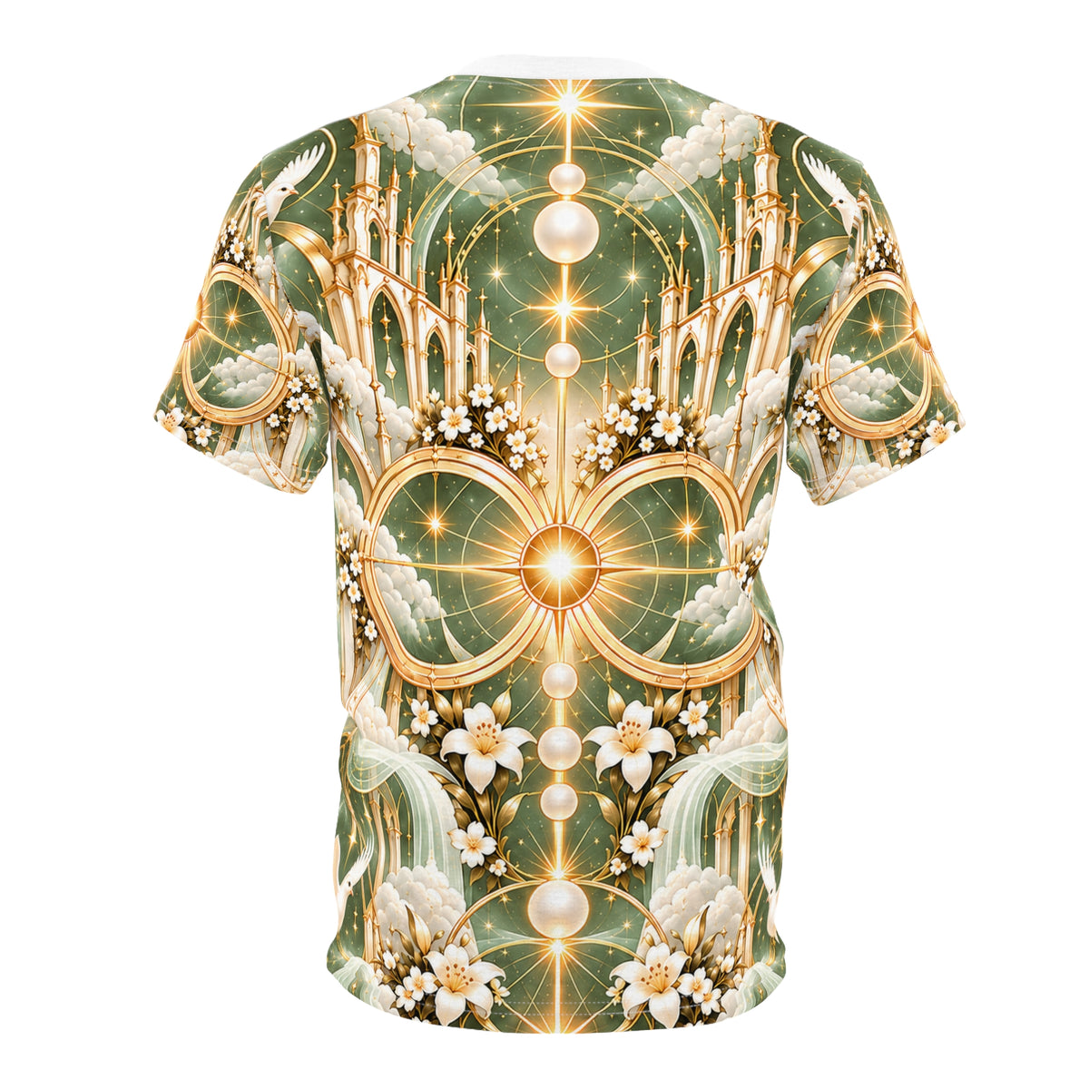 Cathedral of Light Sage Sanctuary All-over-print T-Shirt