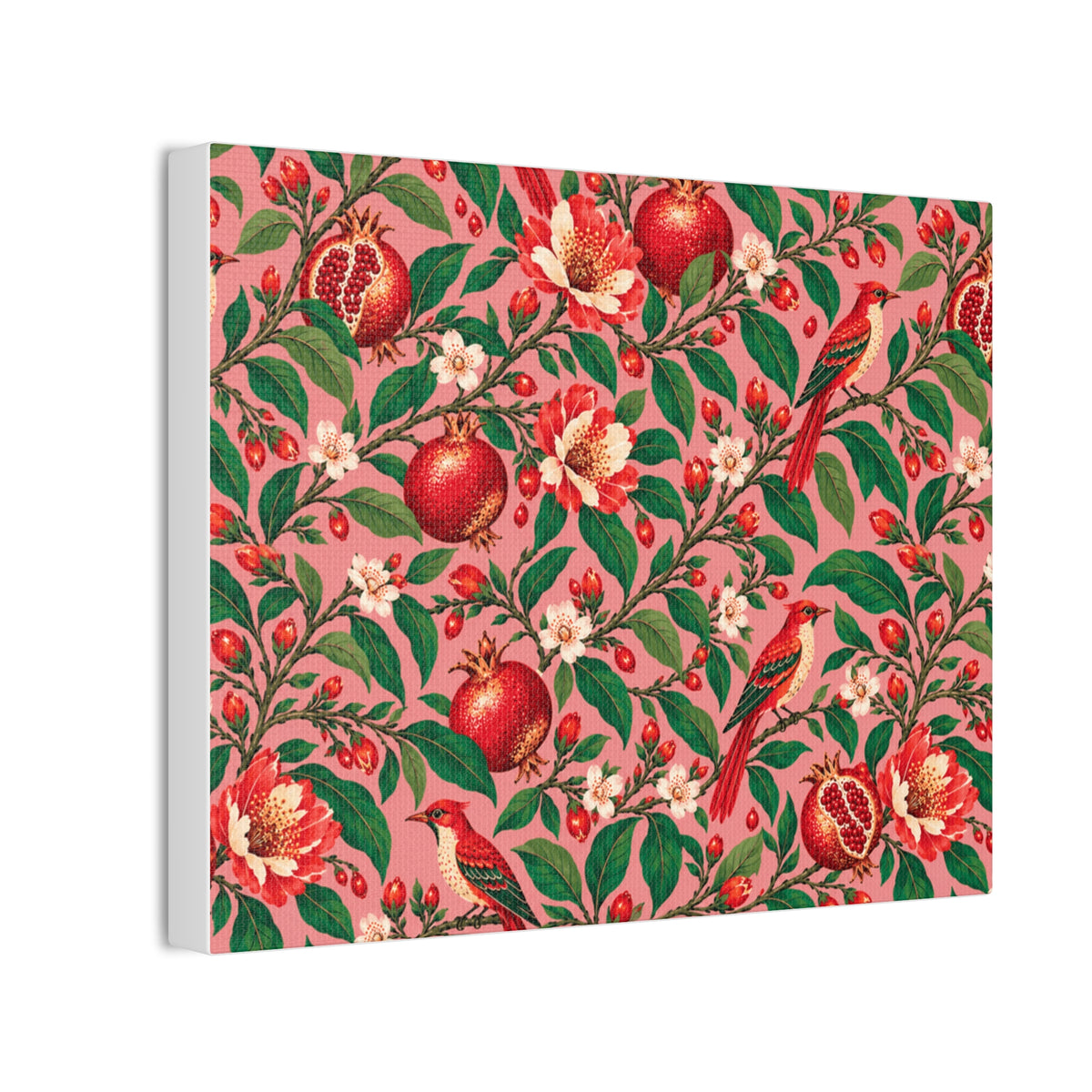 Gilded Orchard Pink Orchard Stretched Canvas