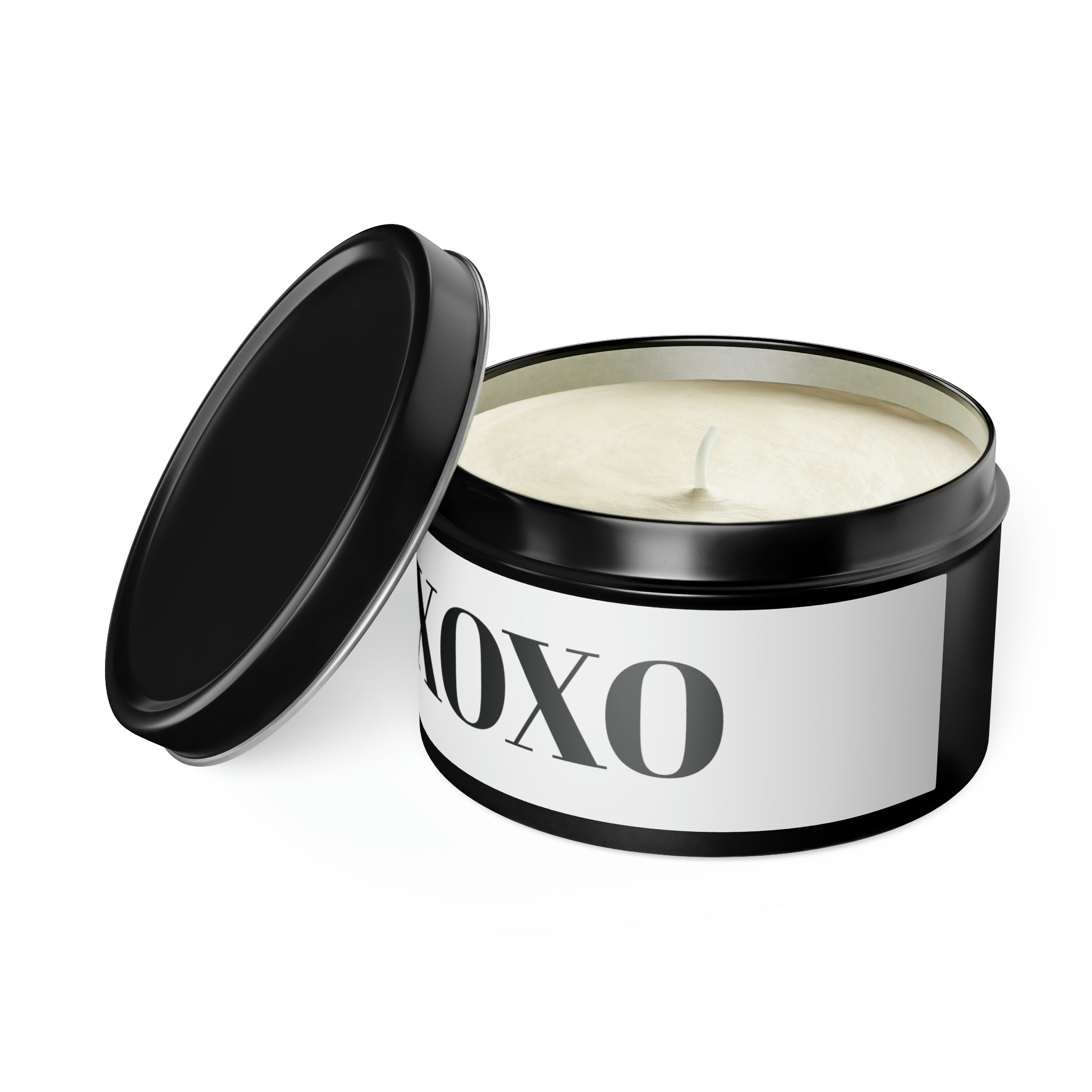 XOXO Tin Candle