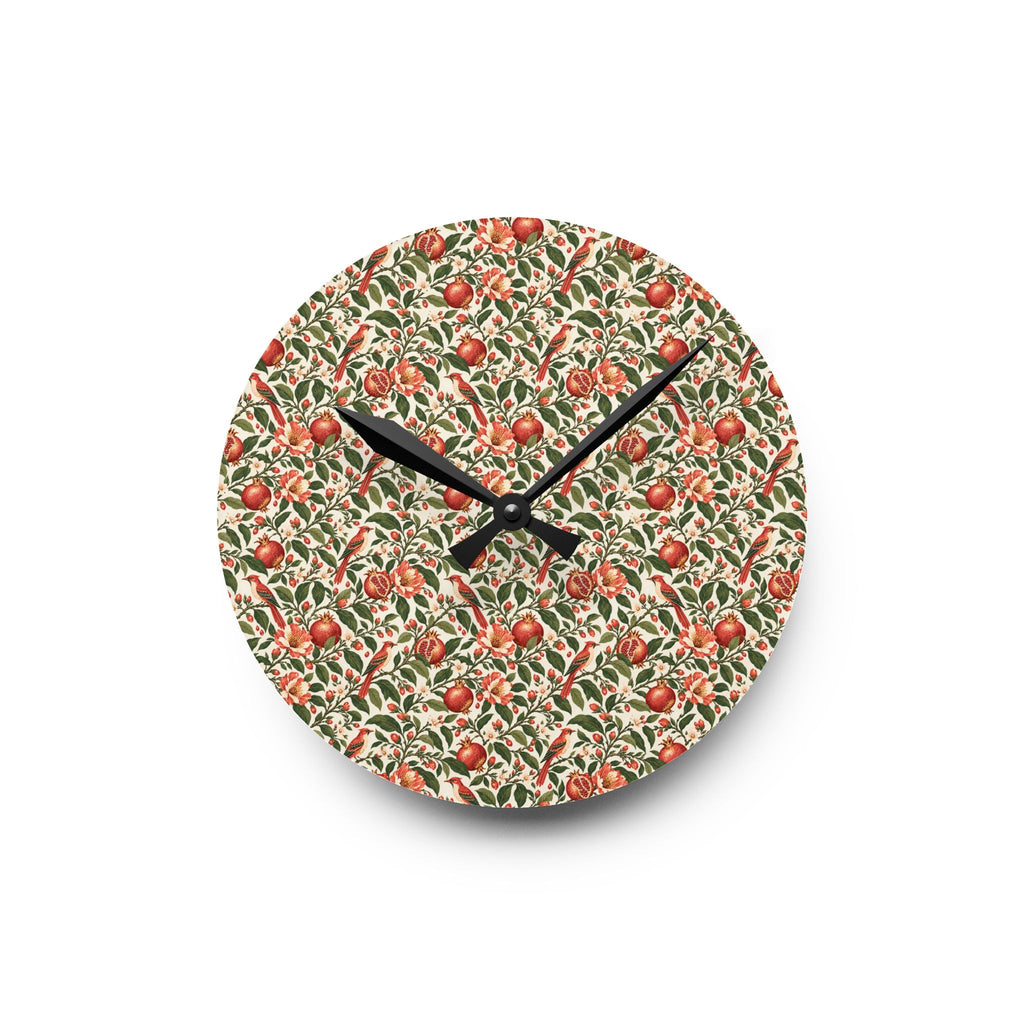 Gilded Orchard Moon Milk Acrylic Wall Clock