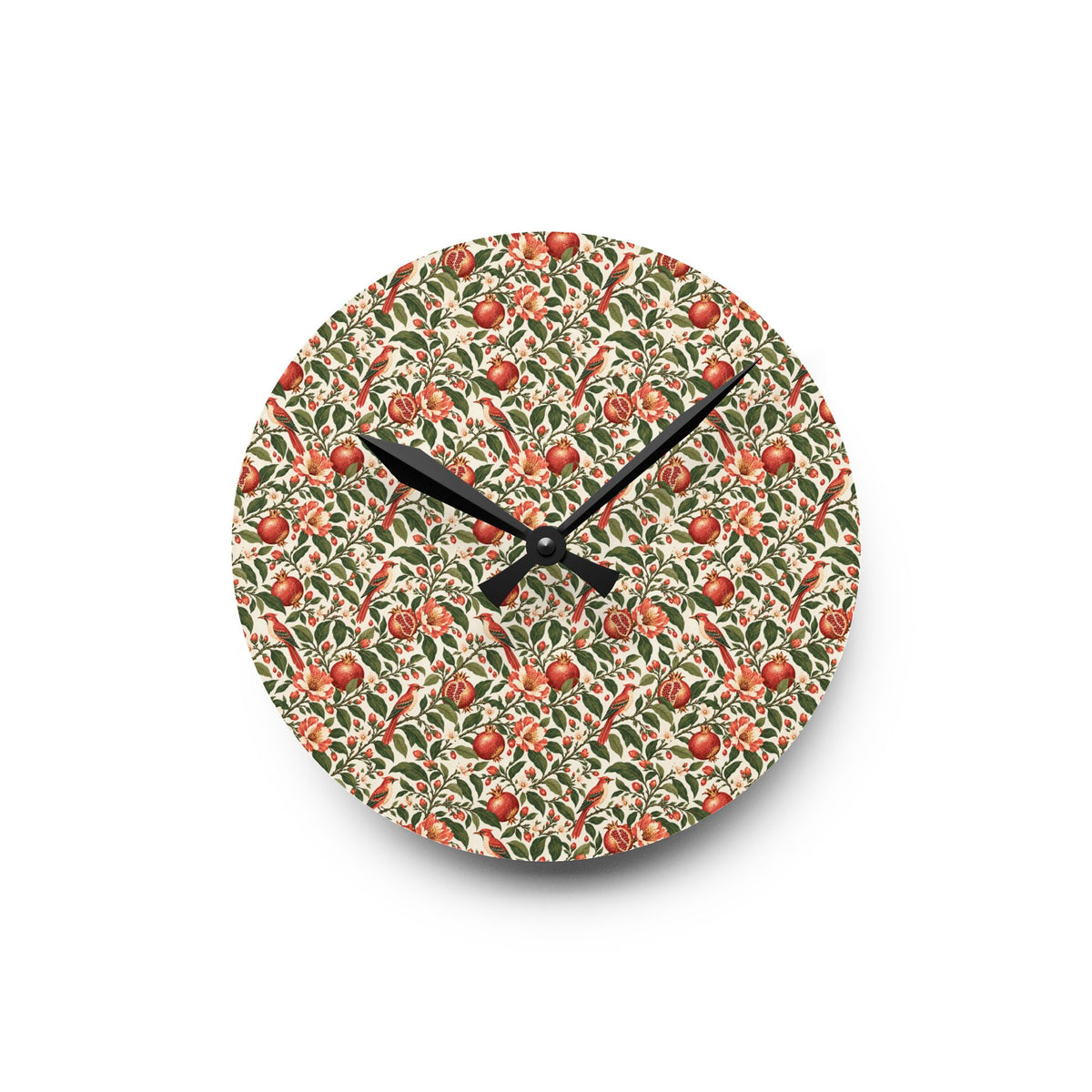 Gilded Orchard Moon Milk Acrylic Wall Clock