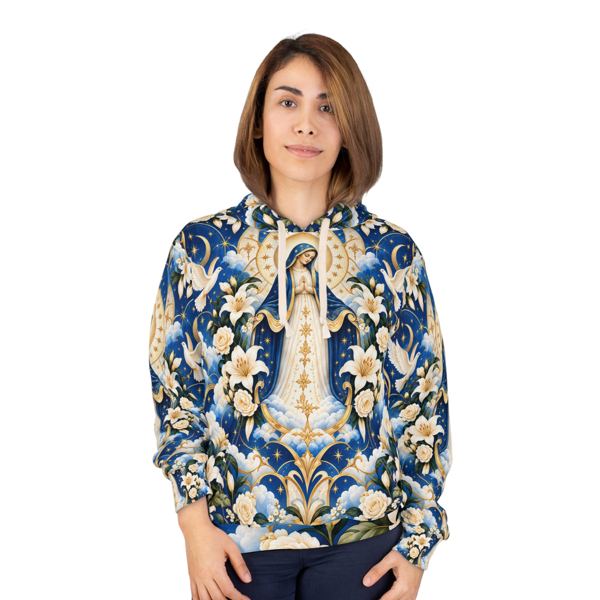 Marian Radiance Marian Blue Pullover Hoodie