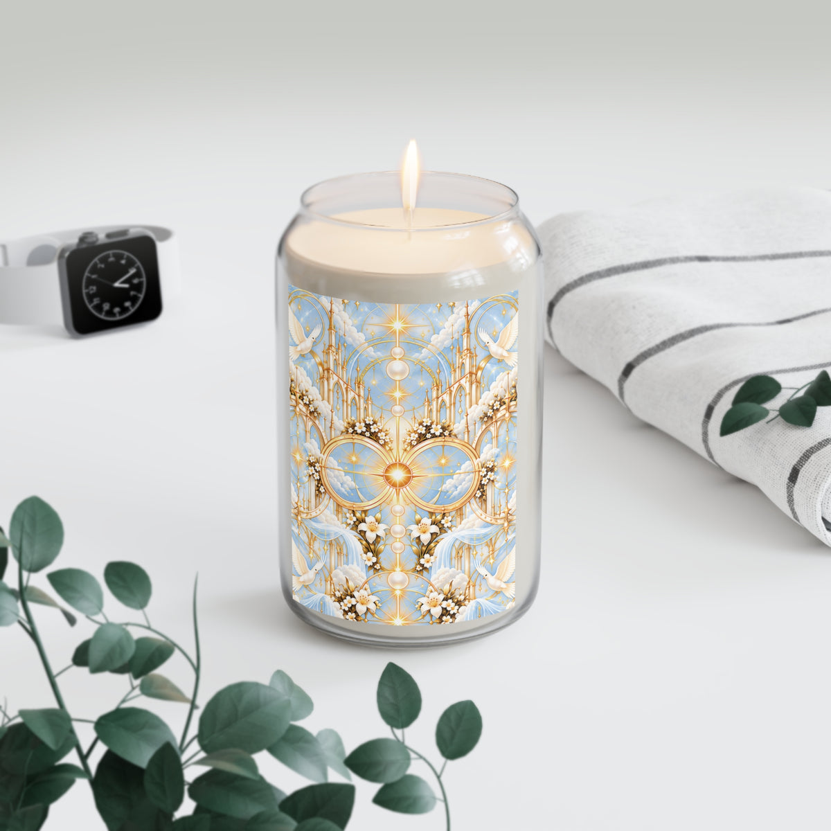 Cathedral of Light Alabaster Dawn Luxe Candle