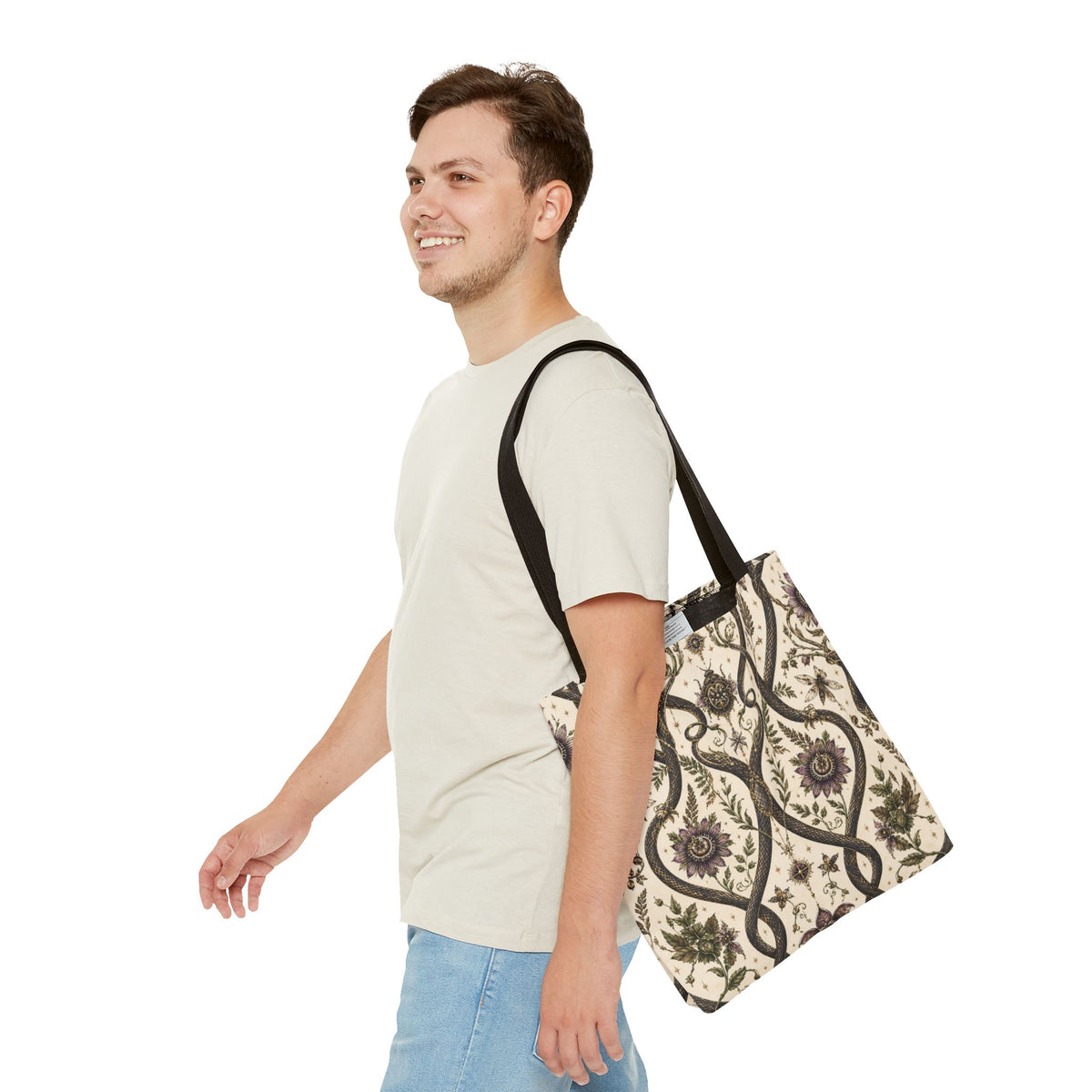 Serpent Conservatory Moon Milk Tote Bag