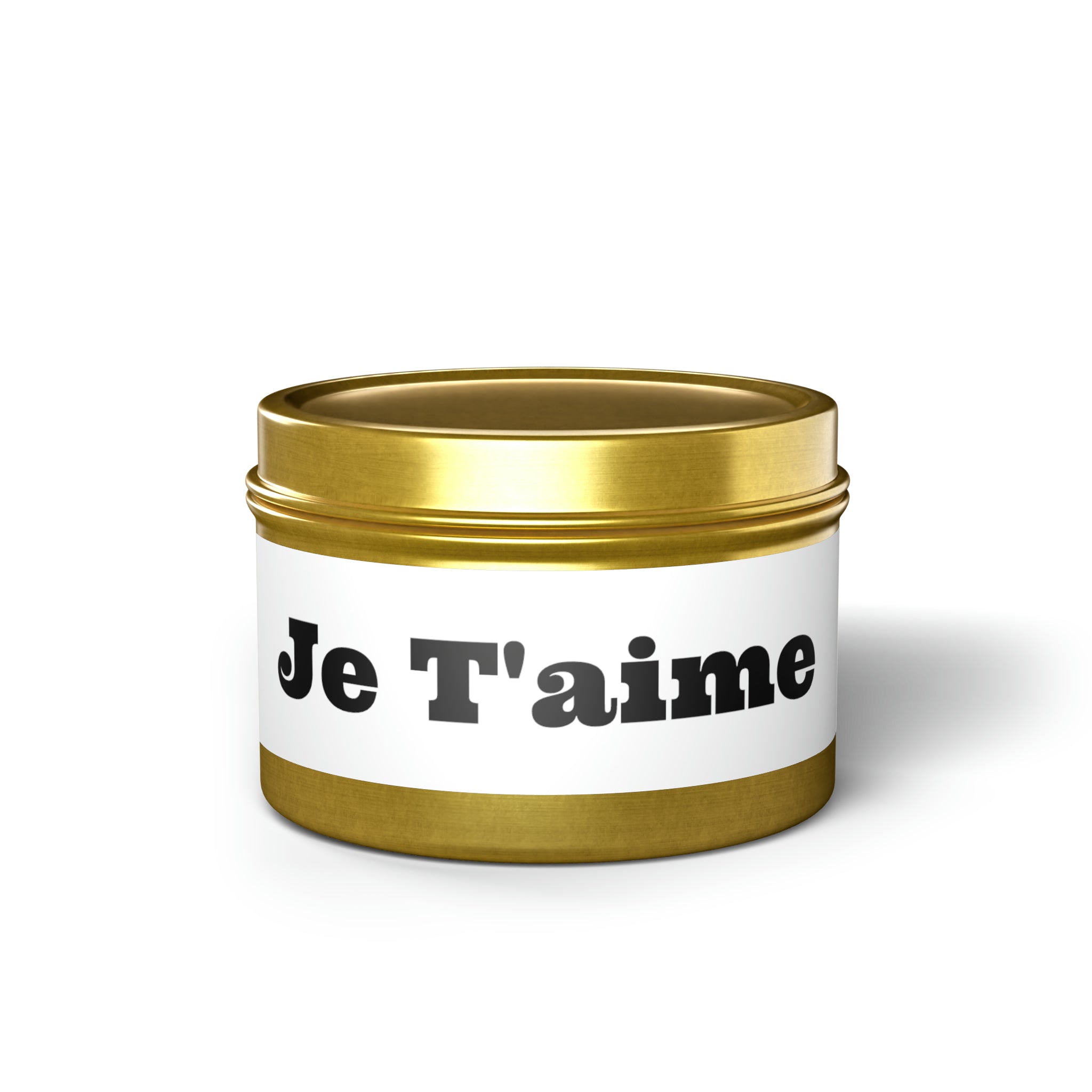 Je T'aime Tin Candle