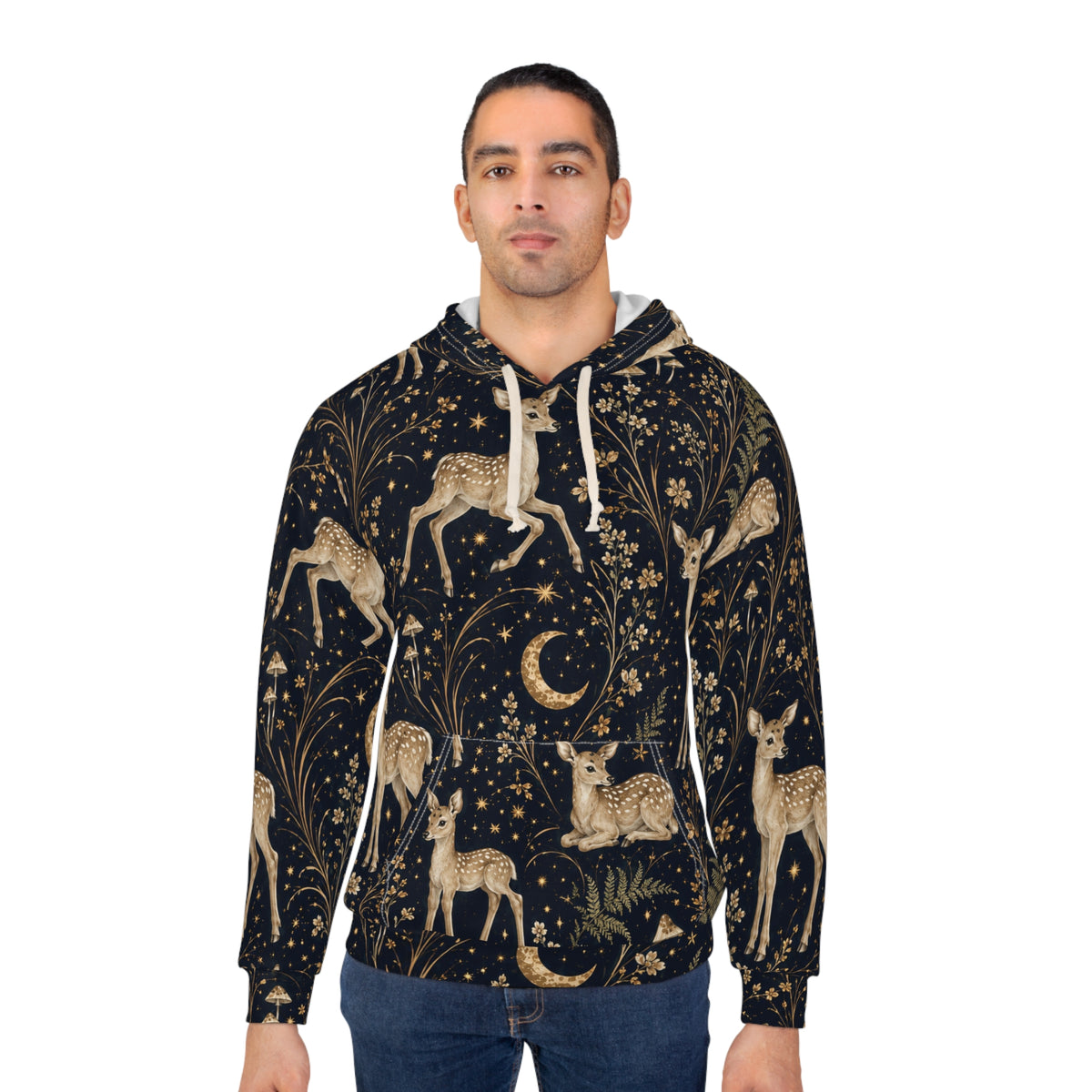 Astral Fawn Nocturne Pullover Hoodie