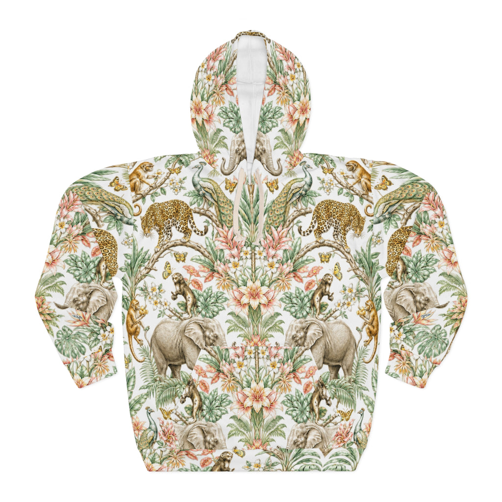 Mystic Jungle Ivory Eden Pullover Hoodie