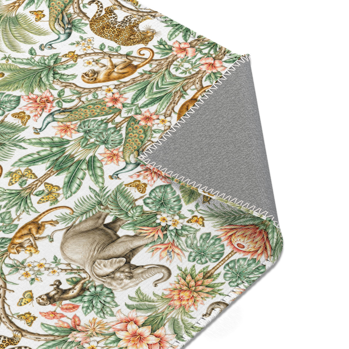 Mystic Jungle Ivory Eden Area Rug