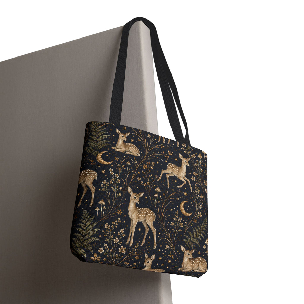 Astral Fawn Nocturne Tote Bag