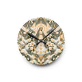 Marian Radiance Moon Milk Acrylic Wall Clock