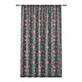 Gilded Orchard Blue Hour Window Curtain