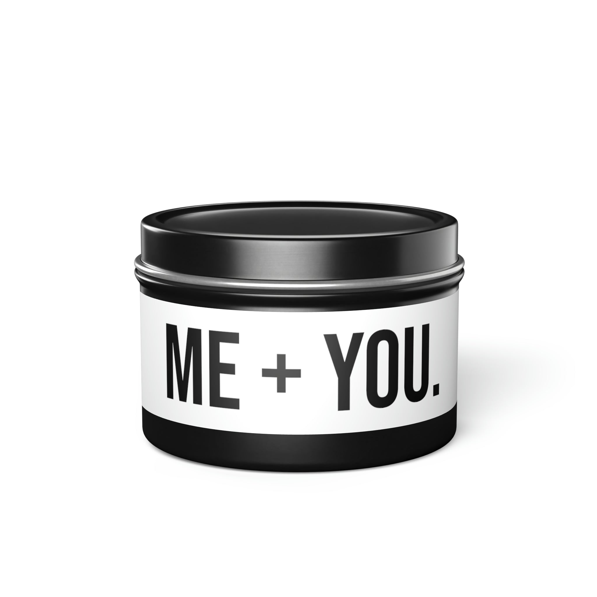 Me + You Tin Candle