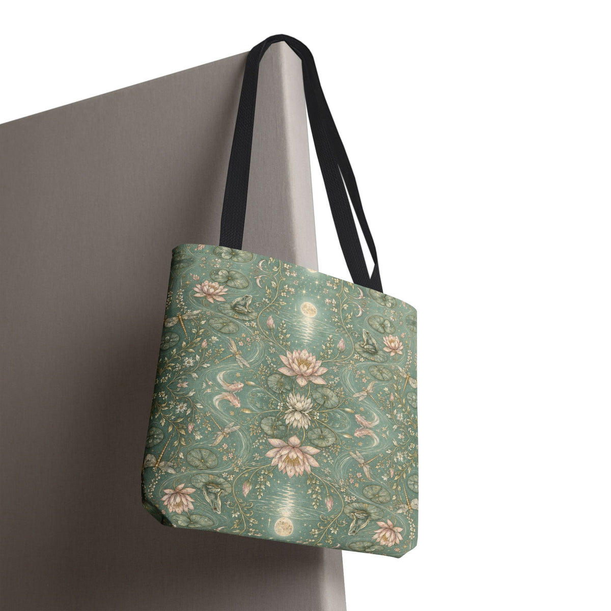 Nymphaea Nocturne Moon Mist Tote Bag