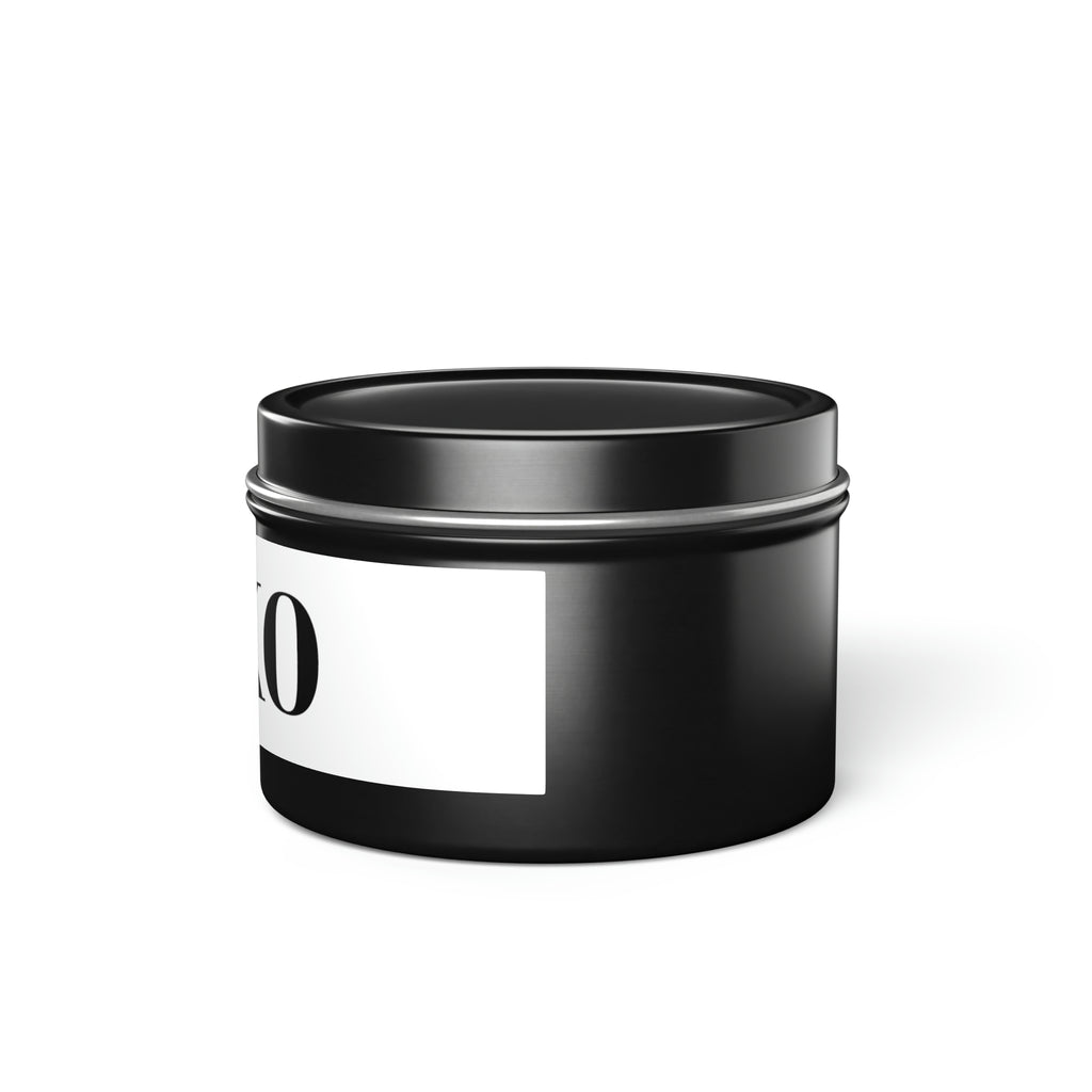 XOXO Tin Candle
