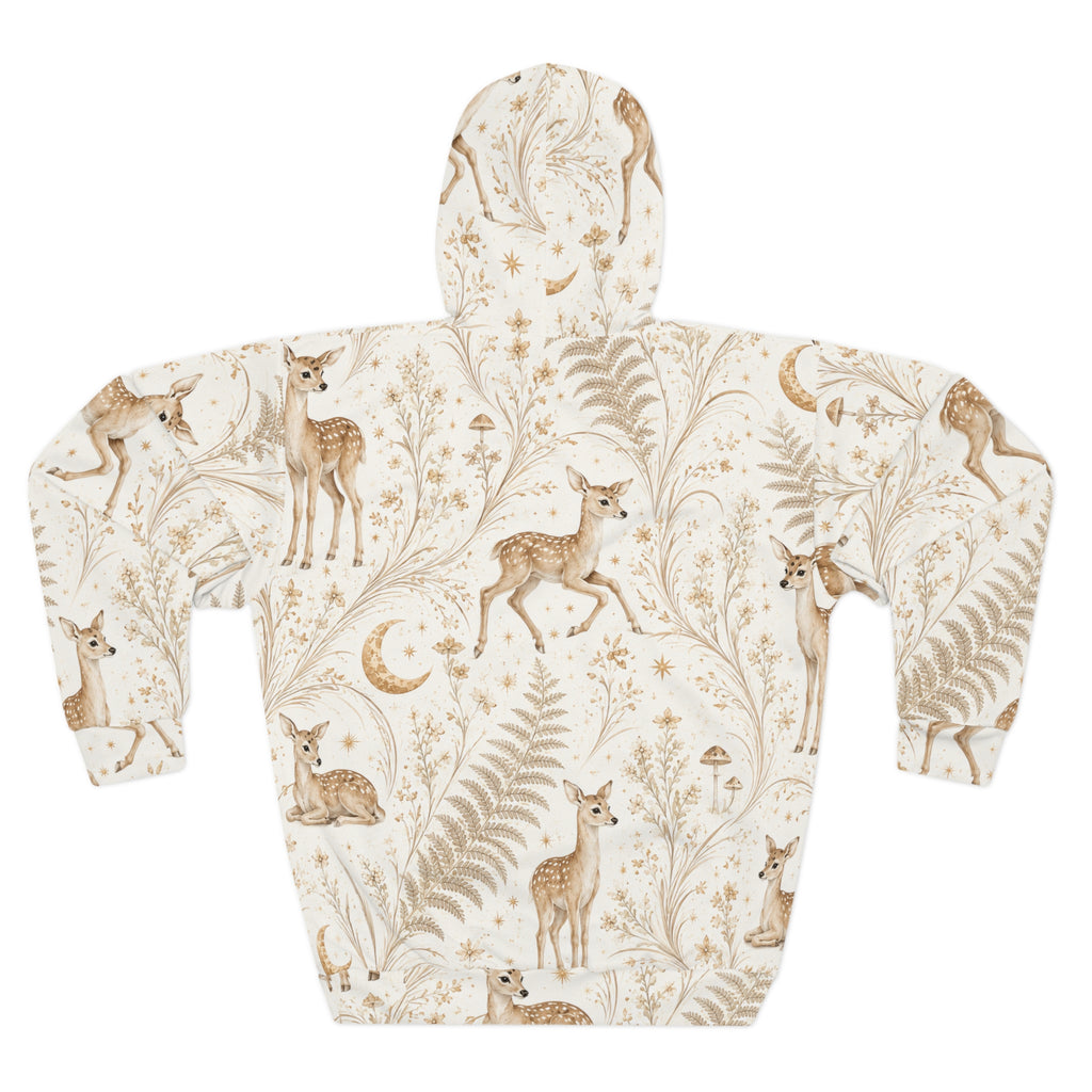 Astral Fawn Moon Milk Pullover Hoodie